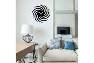 Enzoclock - S023 - Svart - Interiør - Veggdekorasjon - Klokker