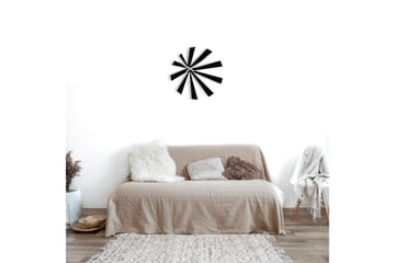 Enzoclock - S024 - Svart - Interiør - Veggdekorasjon - Klokker