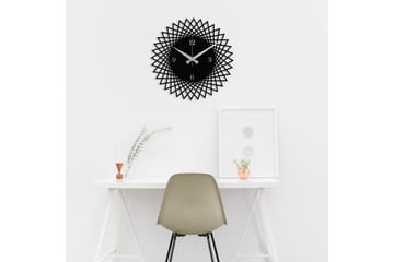 Enzoclock - S026 - Svart - Interiør - Veggdekorasjon - Klokker