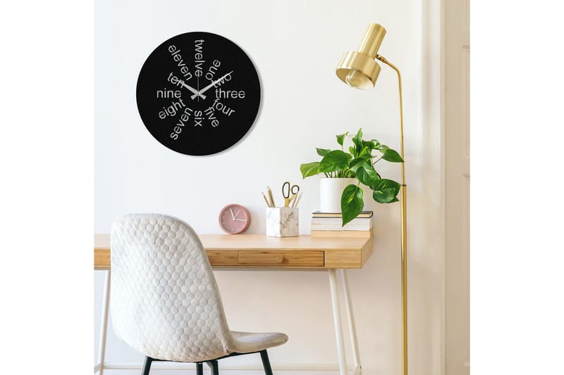 Hati - Svart - Interiør - Veggdekorasjon - Klokker