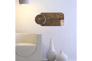 2-Deler - Flerfarget - Interiør - Veggdekorasjon - Klokker