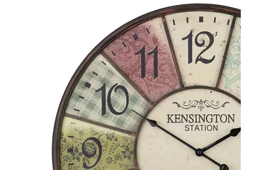 Boswil Veggklokke 59 cm - Flerfarget - Interiør - Veggdekorasjon - Klokker