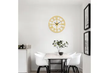 Dekorasjon Veggklokke - Gull - Interiør - Veggdekorasjon - Klokker