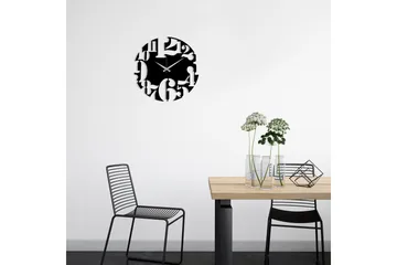 Dekorasjon Veggklokke - Svart - Interiør - Veggdekorasjon - Klokker