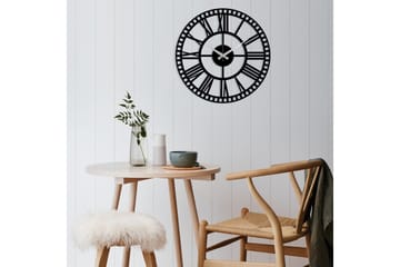 Dekorasjon Veggklokke - Svart - Interiør - Veggdekorasjon - Klokker