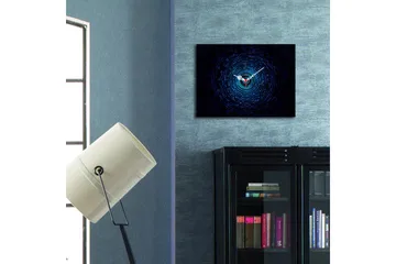 Dekorativ Canvasbilde med Klokke - Flerfarget - Interiør - Veggdekorasjon - Klokker