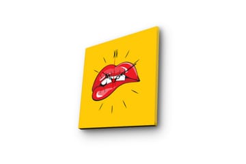 Dekorativ Canvasbilde med Klokke - Flerfarget - Interiør - Veggdekorasjon - Klokker