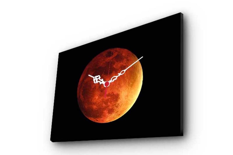 Dekorativ Canvasbilde med Klokke, Flerfarget