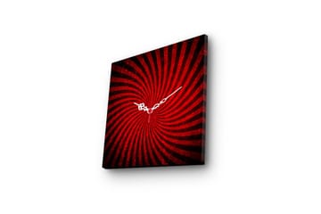 Dekorativ Canvasbilde med Klokke - Flerfarget - Interiør - Veggdekorasjon - Klokker