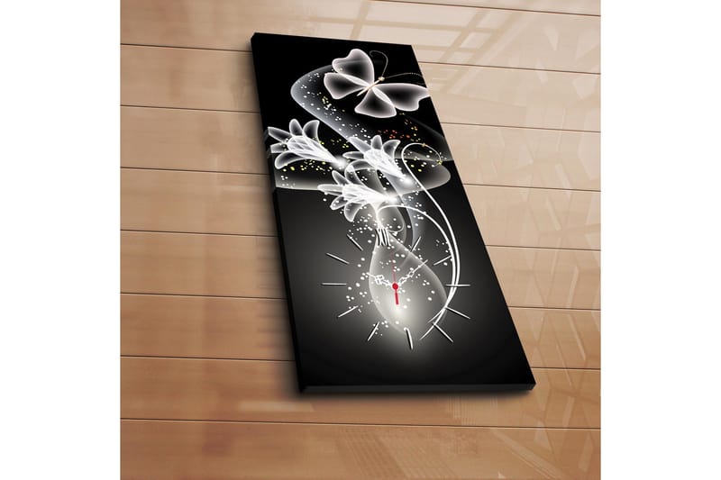 Dekorativ Canvasbilde med Klokke, Flerfarget