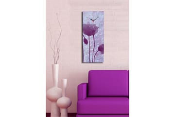 Dekorativ Canvasbilde med Klokke - Flerfarget - Interiør - Veggdekorasjon - Klokker