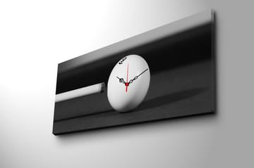 Dekorativ Canvasbilde med Klokke - Flerfarget - Interiør - Veggdekorasjon - Klokker