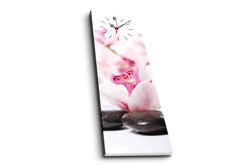 Dekorativ Canvasbilde med Klokke - Flerfarget - Interiør - Veggdekorasjon - Klokker