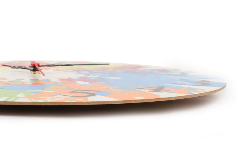 Dekorativ MDF-Klokke - Flerfarget - Interiør - Veggdekorasjon - Klokker