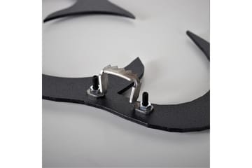 Dekorativ Metallveggklokke - Svart - Interiør - Veggdekorasjon - Klokker