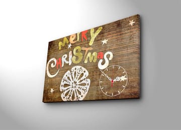 Dekorativ Veggklokke 45x70 cm - Flerfarget - Interiør - Veggdekorasjon - Klokker