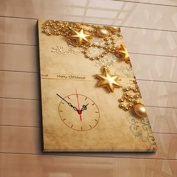 Dekorativ Veggklokke 45x70 cm - Flerfarget - Interiør - Veggdekorasjon - Klokker