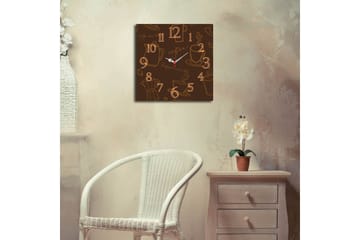 Dekorklokke Tezeren 40x40 cm Kitchen - Flerfarget - Interiør - Veggdekorasjon - Klokker