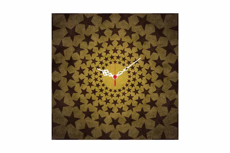 Diyadin Dekorklokke 40x40 cm, Flerfarget