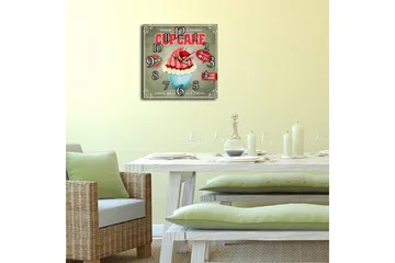 Diyadin Dekorklokke 40x40 cm Kitchen - Flerfarget - Interiør - Veggdekorasjon - Klokker