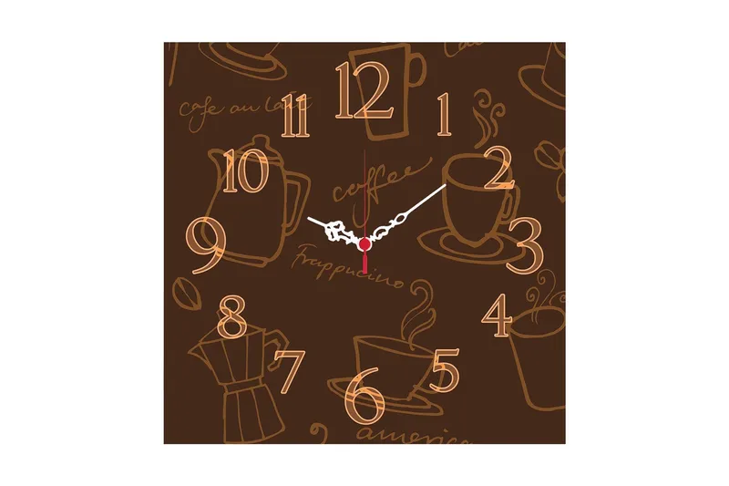 Diyadin Dekorklokke 40x40 cm Kitchen, Flerfarget