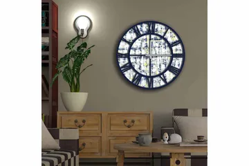 Diyadin Dekorklokke 50 cm Rund - Flerfarget - Interiør - Veggdekorasjon - Klokker