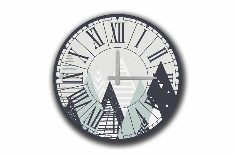 Diyadin Dekorklokke 50 cm Rund, Flerfarget