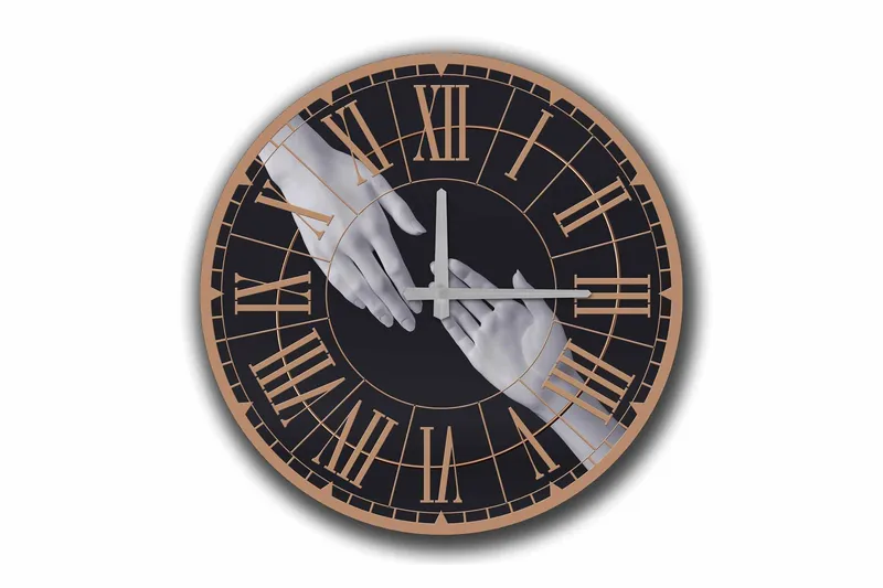 Diyadin Dekorklokke 50 cm Rund, Flerfarget