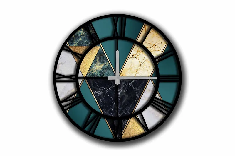 Diyadin Dekorklokke 50 cm Rund, Flerfarget