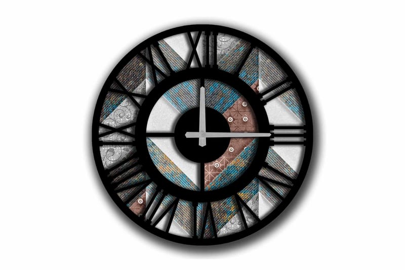 Diyadin Dekorklokke 50 cm Rund, Flerfarget