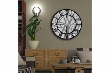 Diyadin Dekorklokke 50 cm Rund - Flerfarget - Interiør - Veggdekorasjon - Klokker