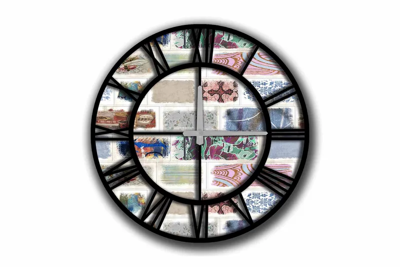 Diyadin Dekorklokke 50 cm Rund, Flerfarget