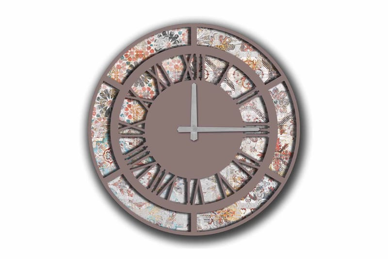 Diyadin Dekorklokke 50 cm Rund, Flerfarget