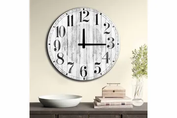 Diyadin Dekorklokke 50 cm Rund - Flerfarget - Interiør - Veggdekorasjon - Klokker