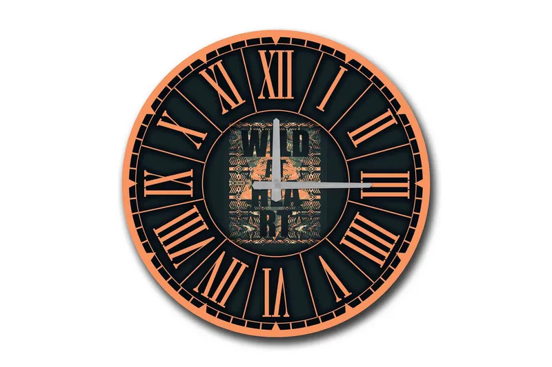 Diyadin Dekorklokke 50 cm Rund, Flerfarget