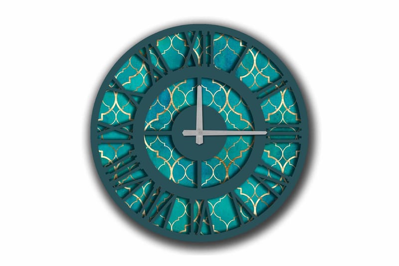 Diyadin Dekorklokke 50 cm Rund, Flerfarget