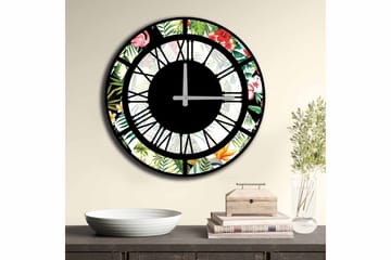 Diyadin Dekorklokke 50 cm Rund - Flerfarget - Interiør - Veggdekorasjon - Klokker