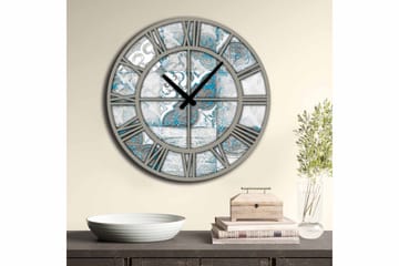 Diyadin Dekorklokke 50 cm Rund - Flerfarget - Interiør - Veggdekorasjon - Klokker