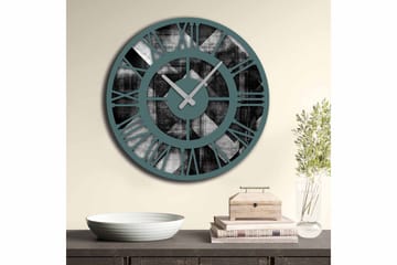 Diyadin Dekorklokke 50 cm Rund - Flerfarget - Interiør - Veggdekorasjon - Klokker