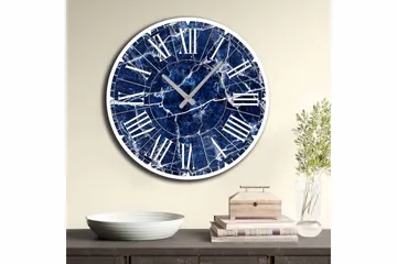 Diyadin Dekorklokke 50 cm Rund - Flerfarget - Interiør - Veggdekorasjon - Klokker