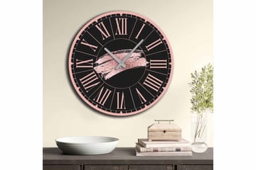 Diyadin Dekorklokke 50 cm Rund - Flerfarget - Interiør - Veggdekorasjon - Klokker