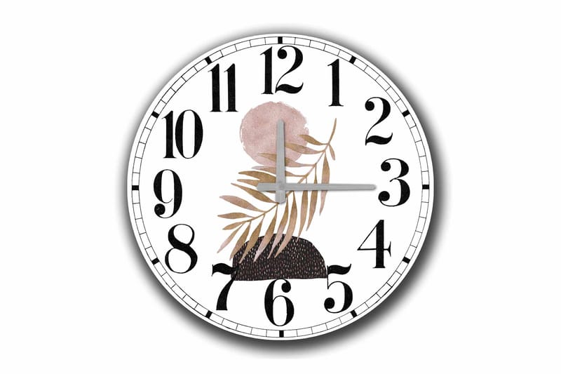 Diyadin Dekorklokke 50 cm Rund Floral, Flerfarget