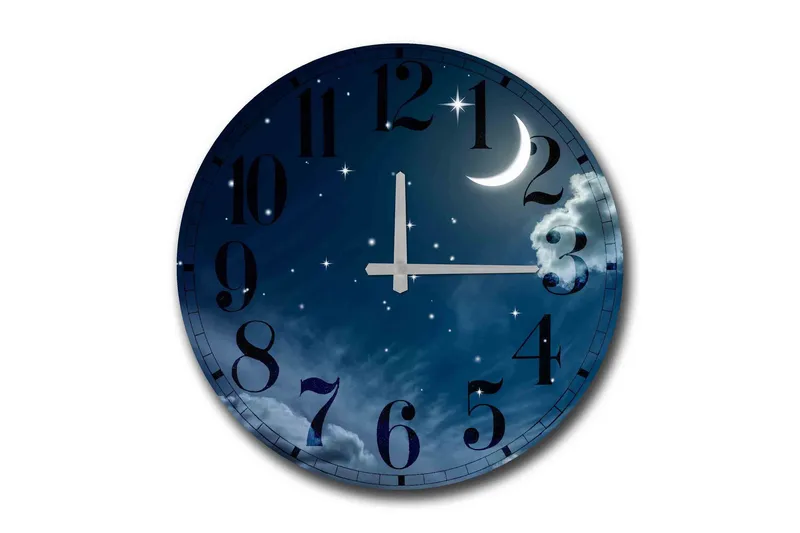 Diyadin Dekorklokke 50 cm Rund Scenic, Flerfarget