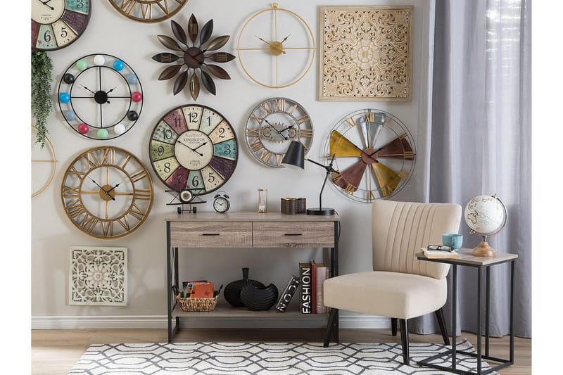 Nottwil Veggklokke 61 cm, Gull