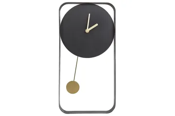 Pendelur Beliani Servoz Black||GOLD - Interiør - Veggdekorasjon - Klokker - Urverk til veggklokke