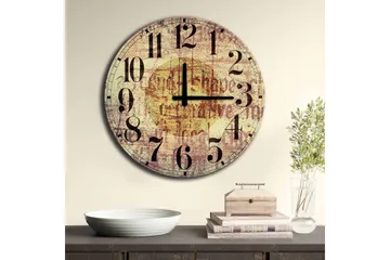 Veggdekorasjon MDF Klokke - Interiør - Veggdekorasjon - Klokker