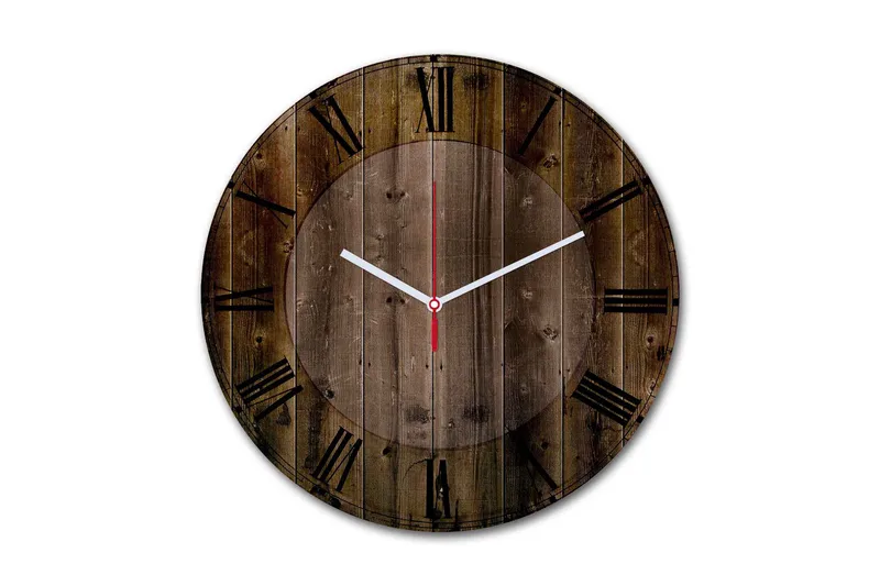 Veggdekorasjon MDF Klokke