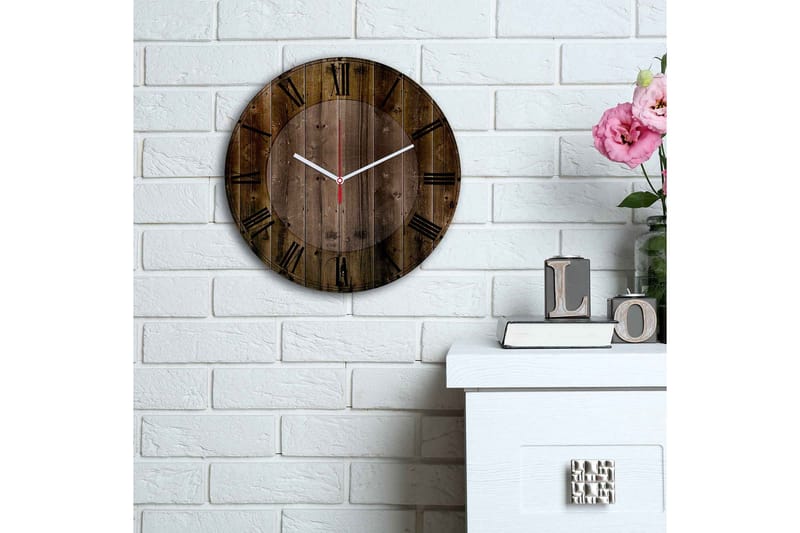 Veggdekorasjon MDF Klokke - Interiør - Veggdekorasjon - Klokker