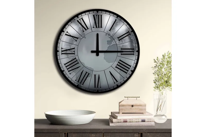Veggdekorasjon MDF Klokke - Interiør - Veggdekorasjon - Klokker