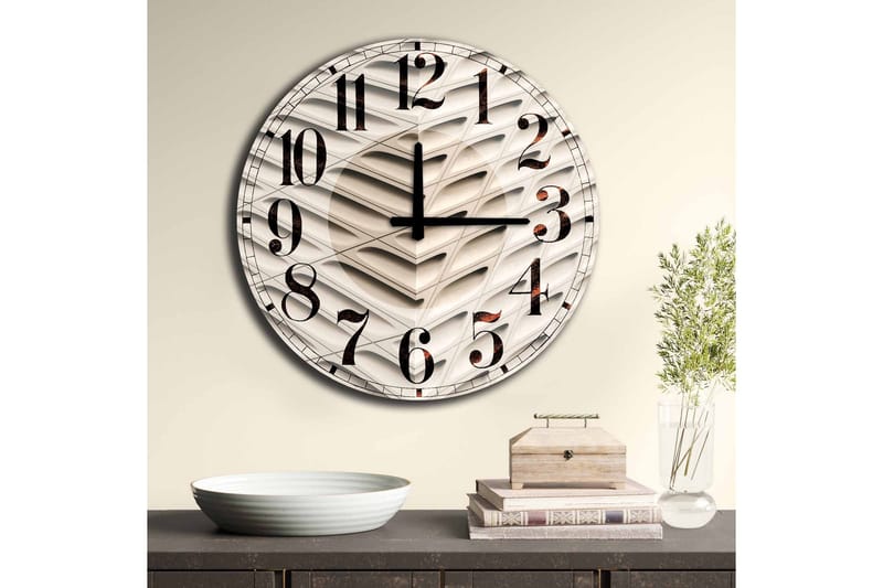 Veggdekorasjon MDF Klokke - Interiør - Veggdekorasjon - Klokker
